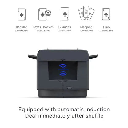 360 Automatic Rotating Card Shuffler  Dealer For Poker  Home Parties 4