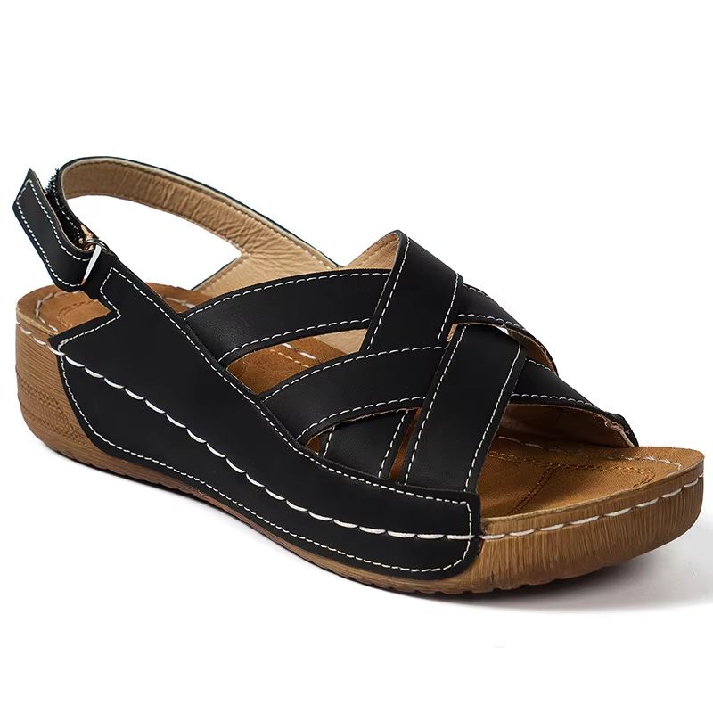 LightLift Wedge Sandals For Women  Casual Heeled Sandals For Summer Comfort 4