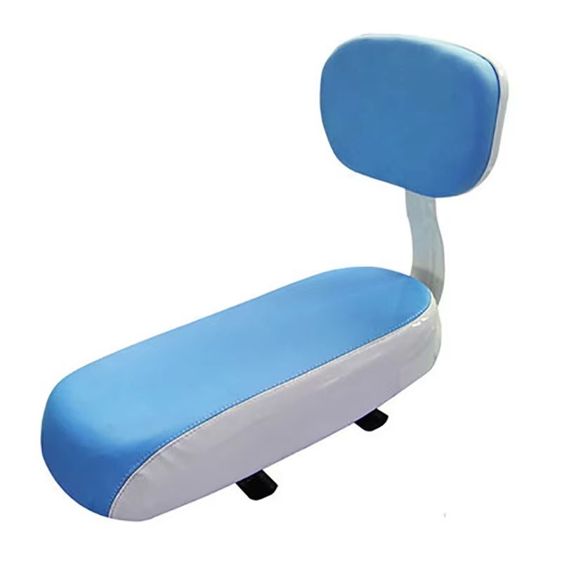ComfortRide Rear Bike Seat For Kids  PU Leather Bicycle Saddle With Backrest For MTB  Rear Rack Use 9