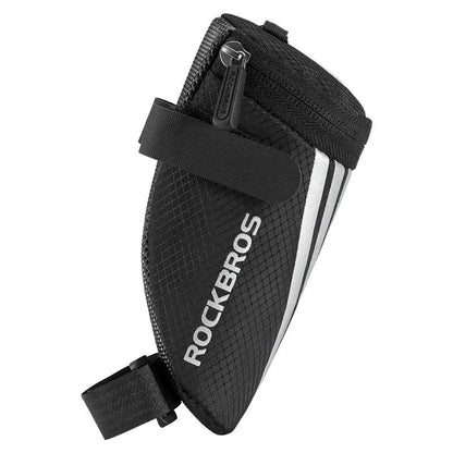ROCKBROS Reflective Bike Saddle Bag  Portable Nylon Tail Bag For MTB  Road Cycling 6