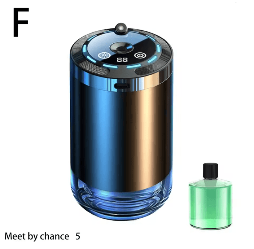 Smart Car Air Freshener Rechargeable Car Aroma Diffuser With Adjustable Intensity 7