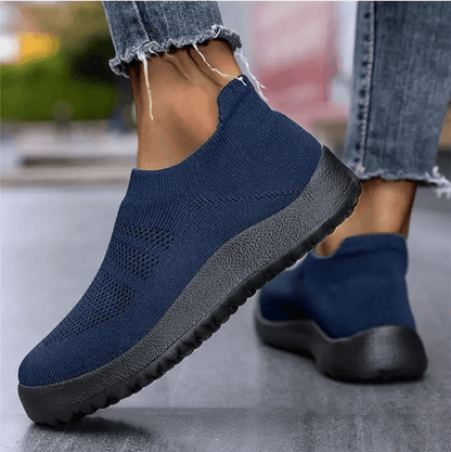 Women Slip On Sock Sneakers Breathable Lightweight Running Shoe 4