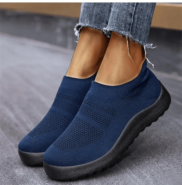 Women Slip On Sock Sneakers Breathable Lightweight Running Shoe 5