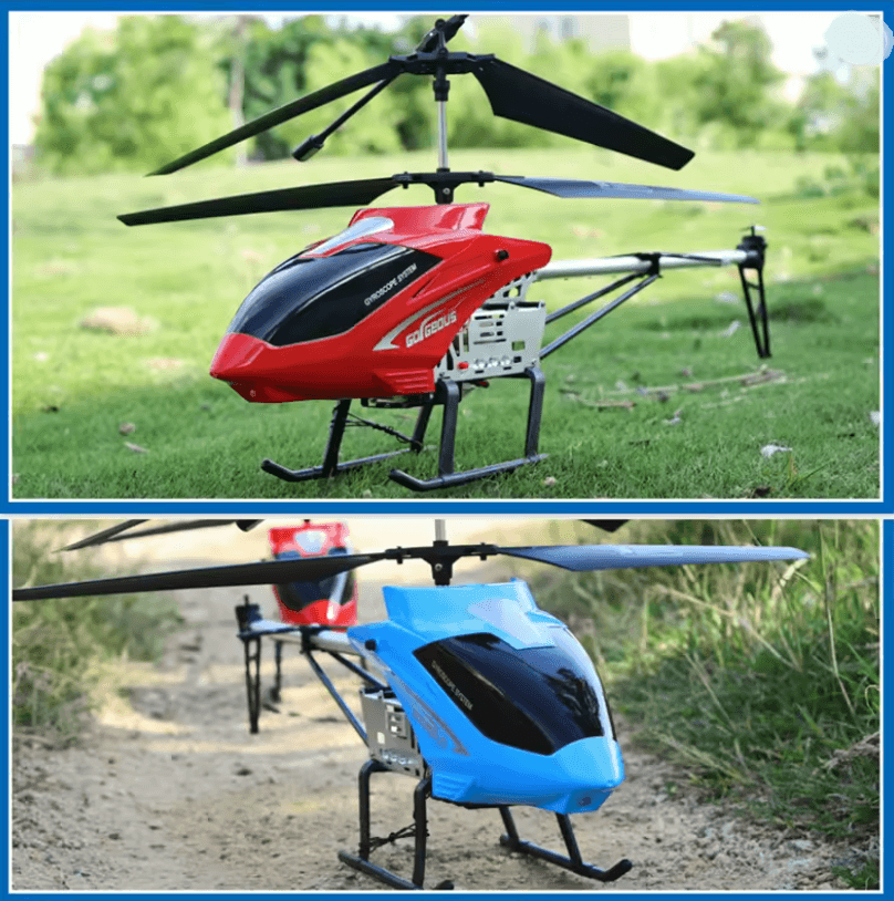 Large RC Helicopter Toy 35 Channel Remote Control Outdoor Helicopter 80 Cm 1
