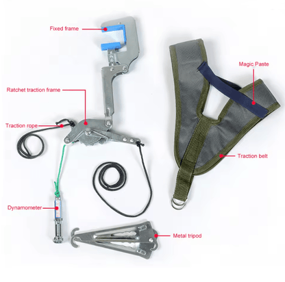 Adjustable Chiropractic Neck Traction Device Neck Corrector And Massager 1