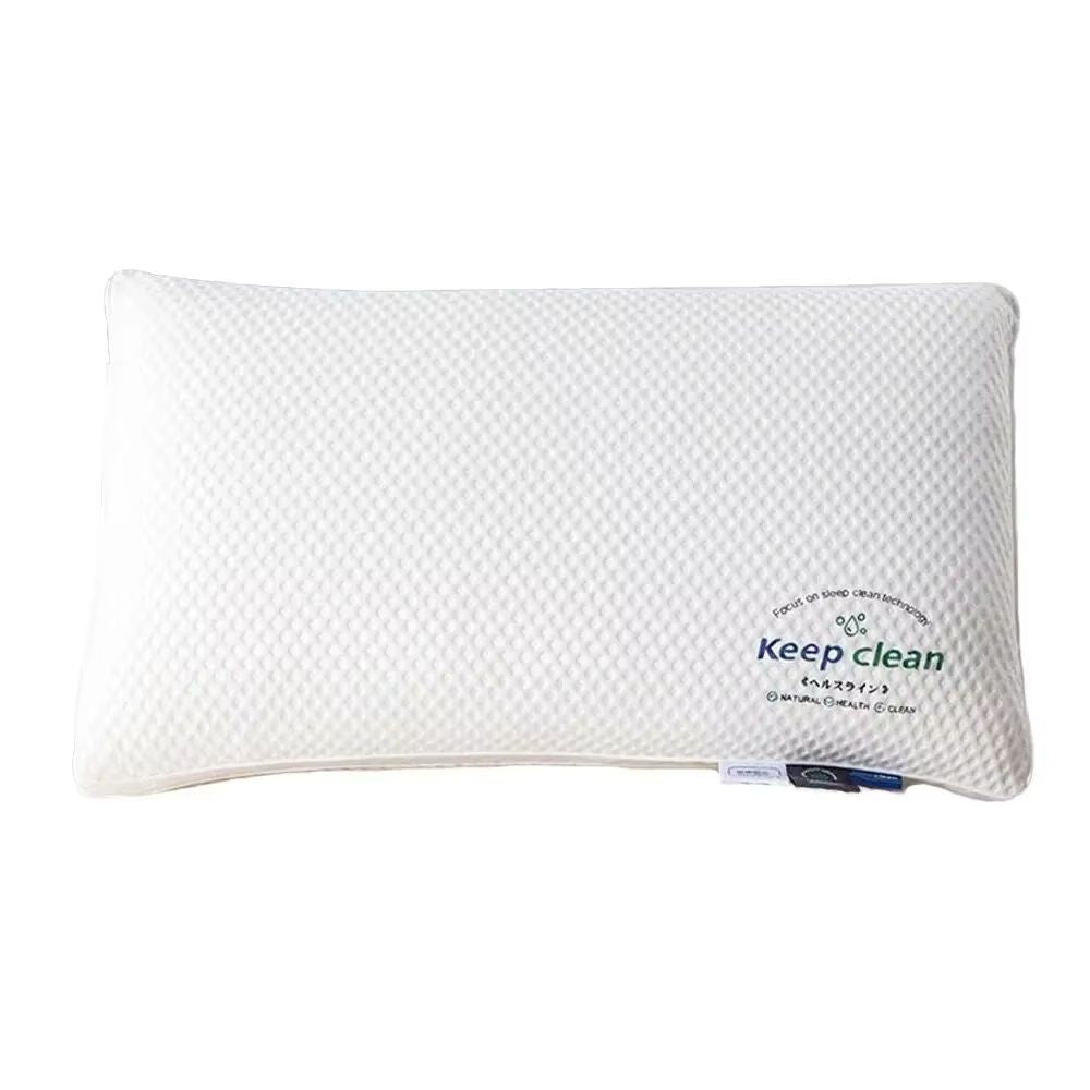 ZT1 3D Soft Neck Support Pillow  High Elastic AntiCollapse Single Sleep Aid For Home  Hotel Use 5