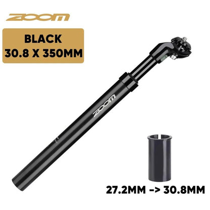 ZOOM Bike Suspension Seatpost Shock Absorber Seat Tube For MTB With Multiple Diameter Options 12