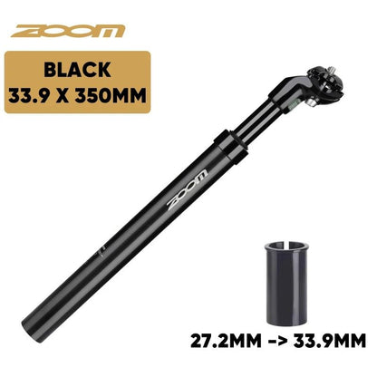 ZOOM Bike Suspension Seatpost Shock Absorber Seat Tube For MTB With Multiple Diameter Options 13