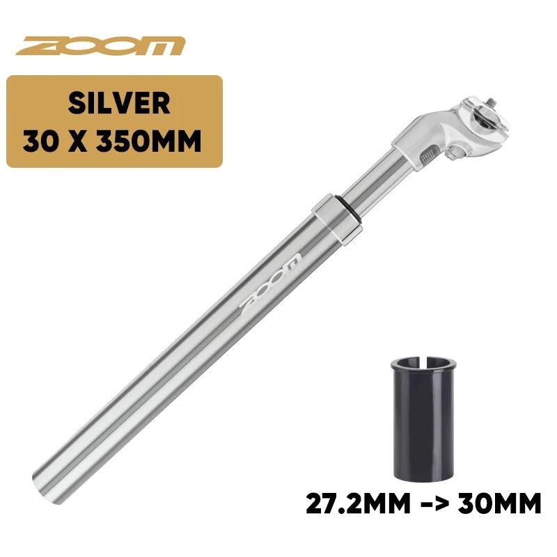 ZOOM Bike Suspension Seatpost Shock Absorber Seat Tube For MTB With Multiple Diameter Options 23