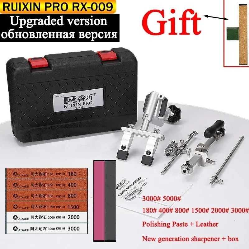 Ruixin Pro RX009 Knife Sharpener With 360 Degree Flip And Constant Angle Grinding Tool 10