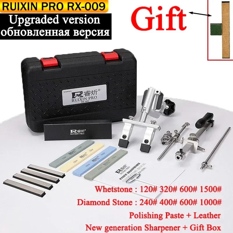 Ruixin Pro RX009 Knife Sharpener With 360 Degree Flip And Constant Angle Grinding Tool 1