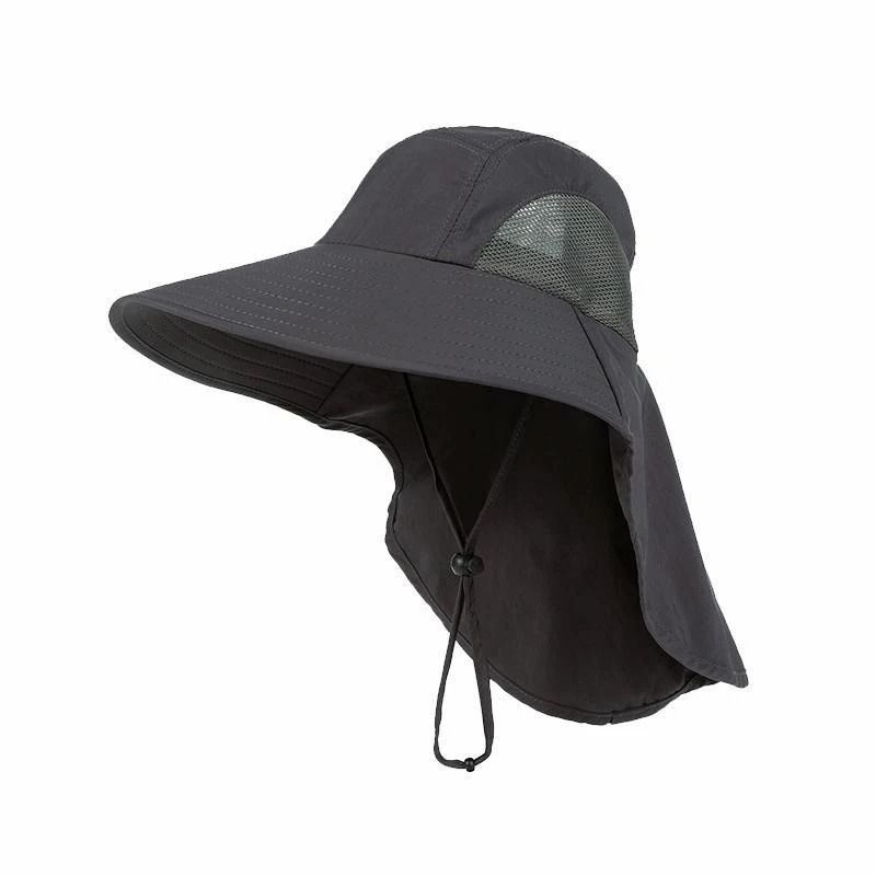 Outdoor Wide Brim Fishing And Hiking Hat With Neck Cover And Quick Dry Fabric For Sun Protection 9