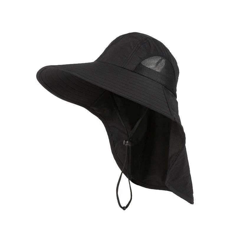 Outdoor Wide Brim Fishing And Hiking Hat With Neck Cover And Quick Dry Fabric For Sun Protection 7