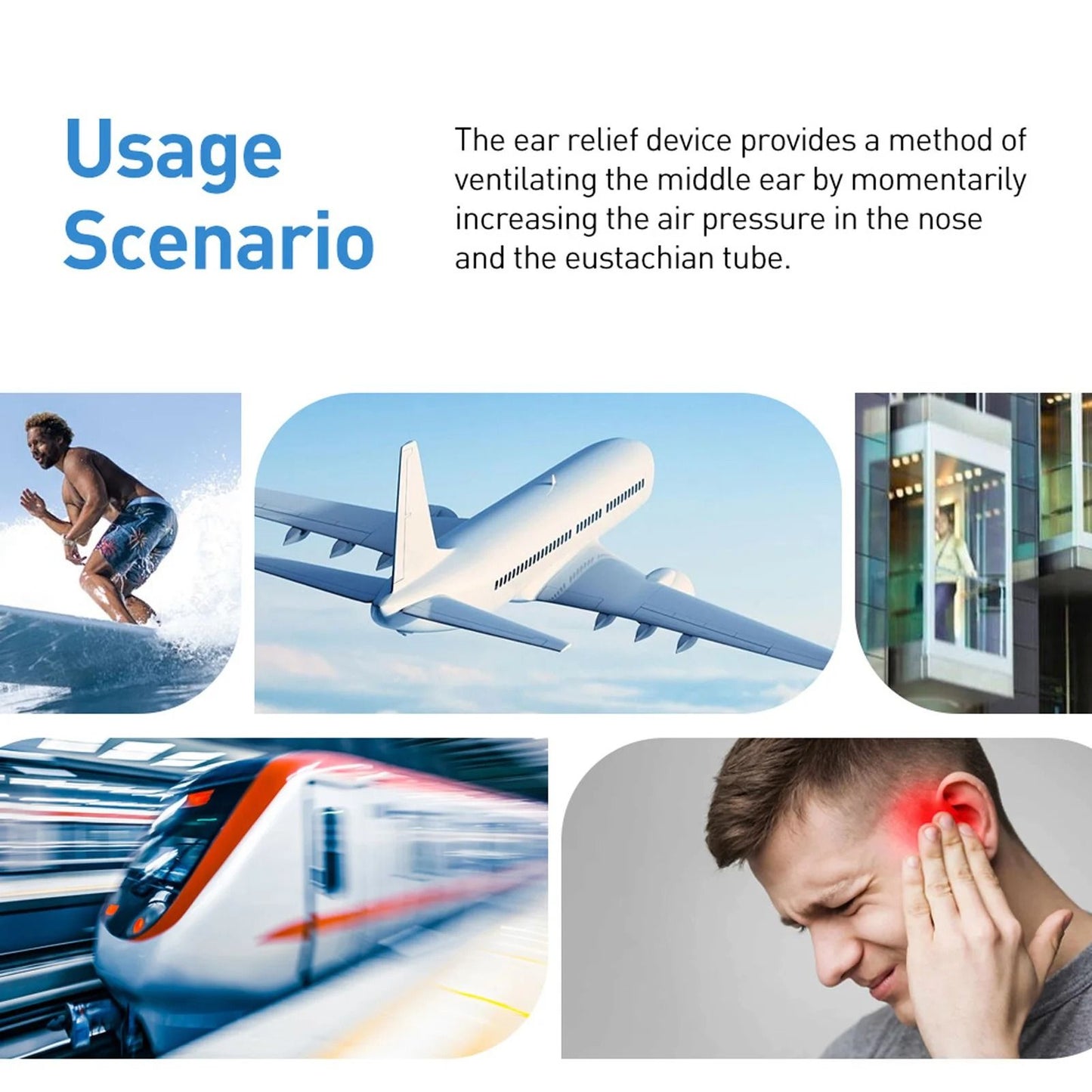 Eustachian Tube Pressure Relief Device For Tinnitus And Ear Pressure During Flying Or Congestion 1
