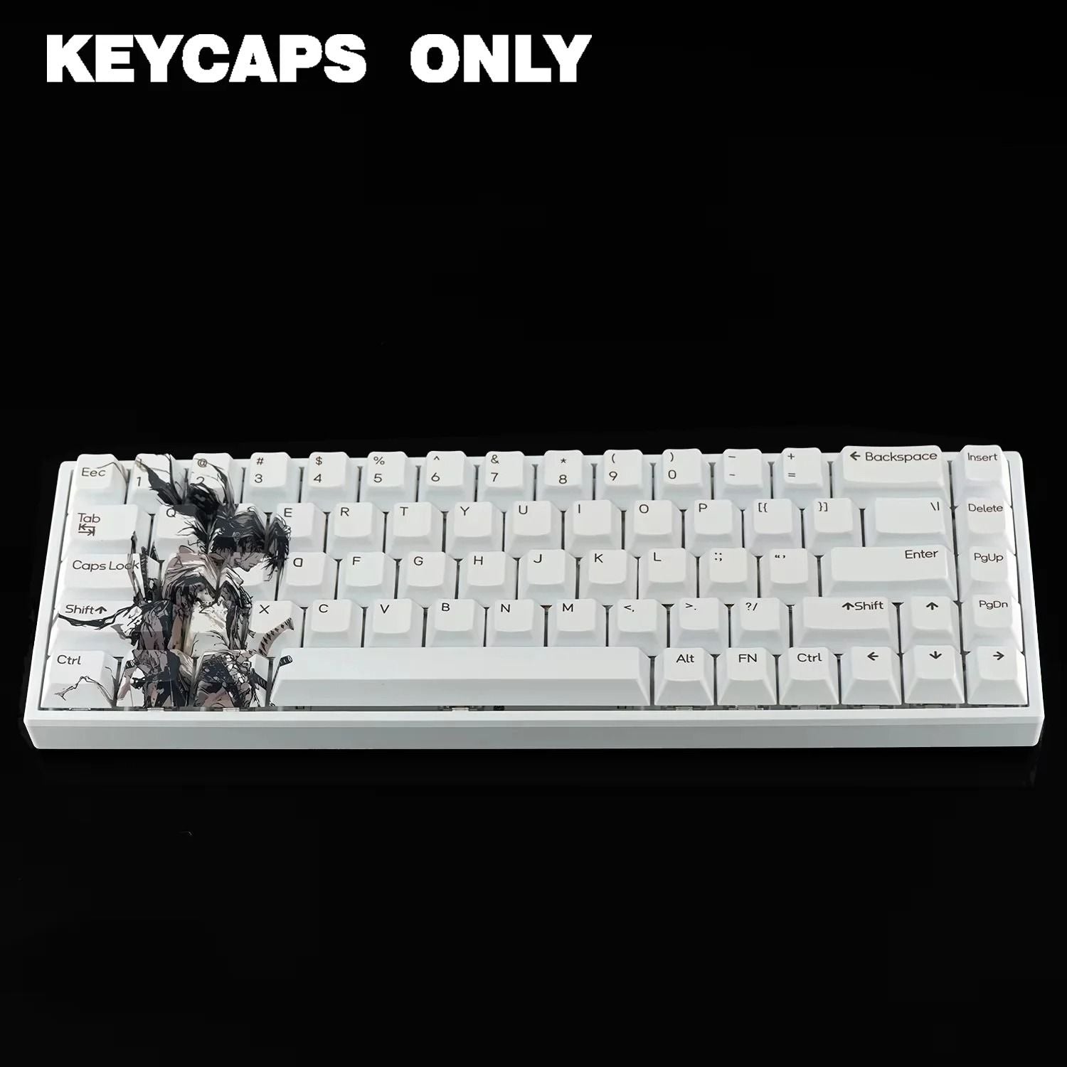 NPKC Cherry Profile Anime Keycap Set For 60 And 65 Percent Mechanical Keyboards With PBT Caps 2