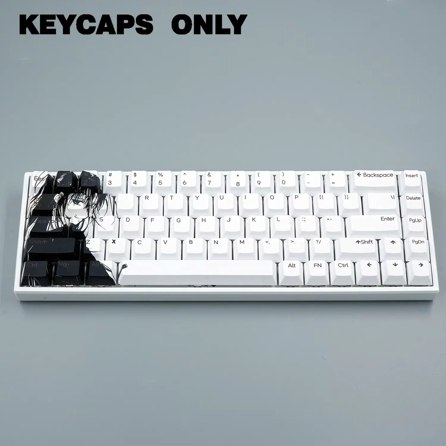 NPKC Cherry Profile Anime Keycap Set For 60 And 65 Percent Mechanical Keyboards With PBT Caps 3