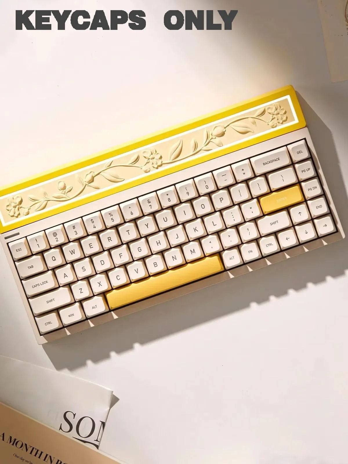 NPKC Cherry Profile Anime Keycap Set For 60 And 65 Percent Mechanical Keyboards With PBT Caps 4