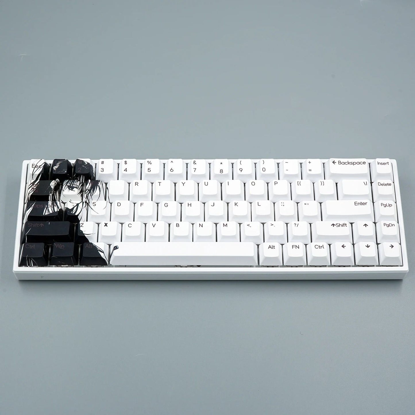 NPKC Cherry Profile Anime Keycap Set For 60 And 65 Percent Mechanical Keyboards With PBT Caps 9