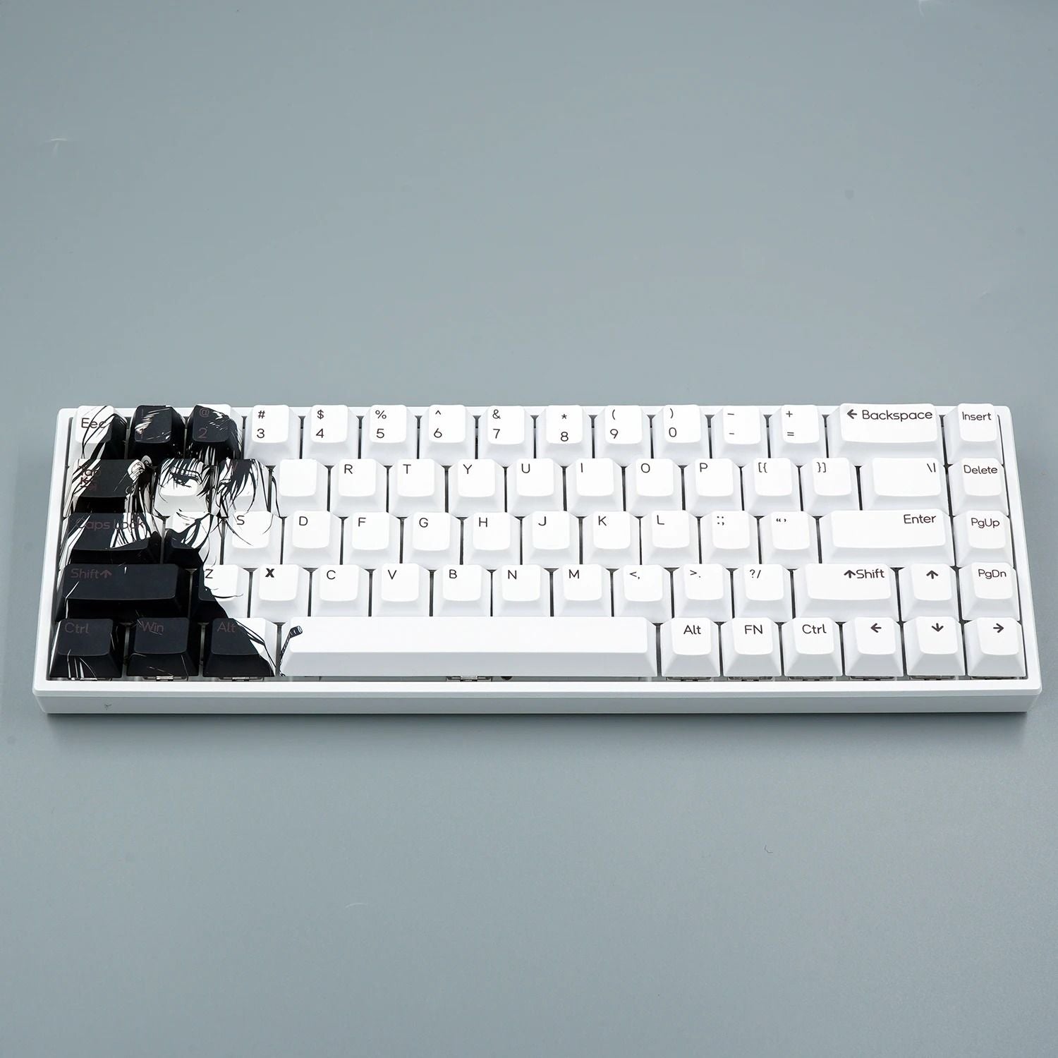 NPKC Cherry Profile Anime Keycap Set For 60 And 65 Percent Mechanical Keyboards With PBT Caps 9