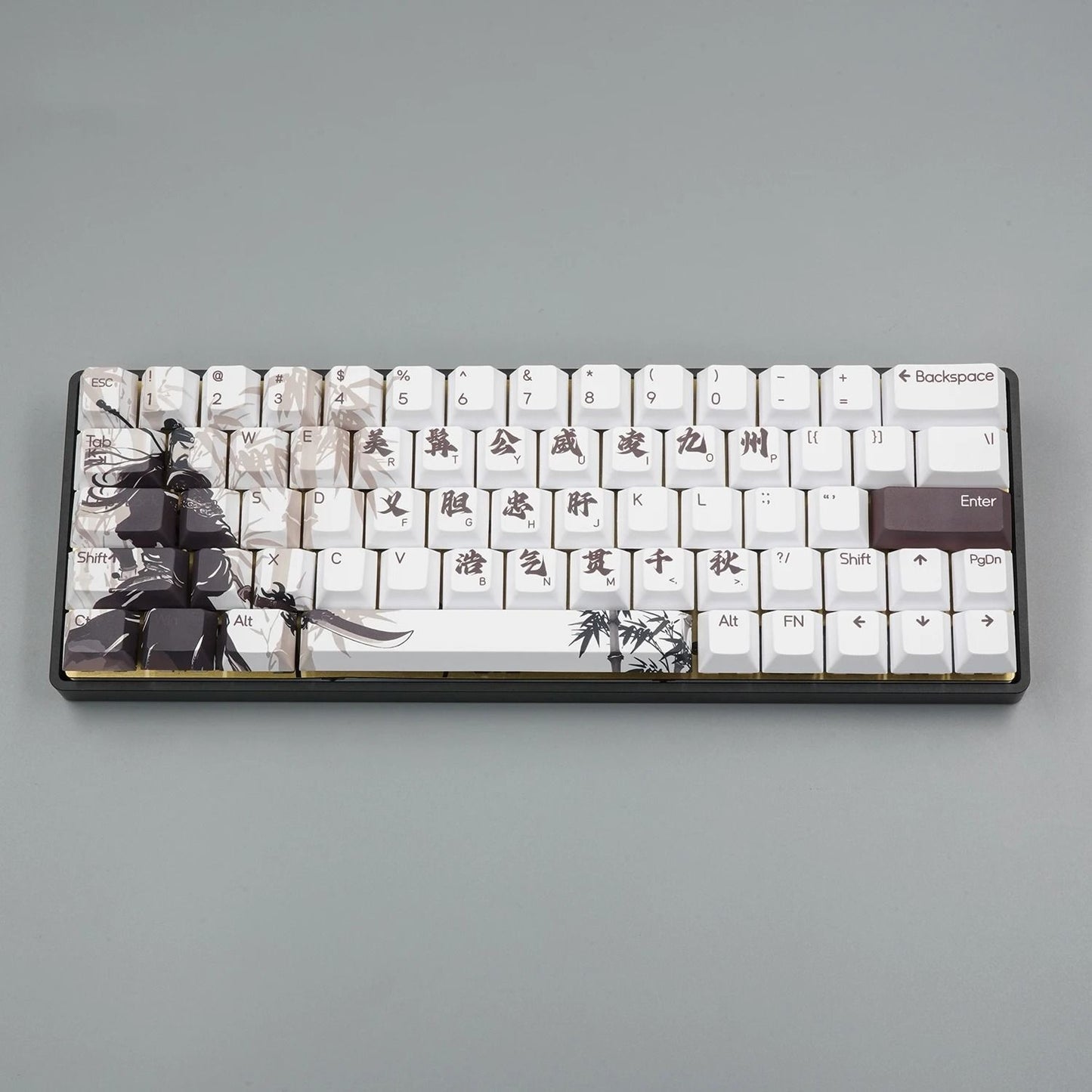 NPKC Cherry Profile Anime Keycap Set For 60 And 65 Percent Mechanical Keyboards With PBT Caps 12