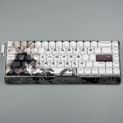 NPKC Cherry Profile Anime Keycap Set For 60 And 65 Percent Mechanical Keyboards With PBT Caps 14