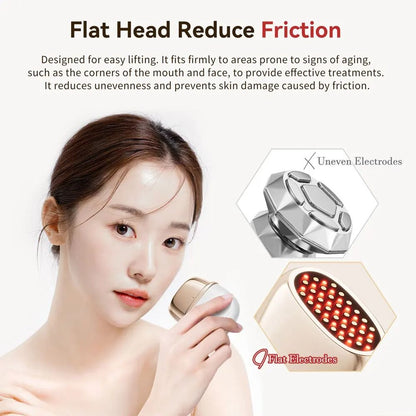 ANLAN Multi Polar RF Facial Lifting Device With EMS Skin Tightening And 3 Color Light Therapy 4