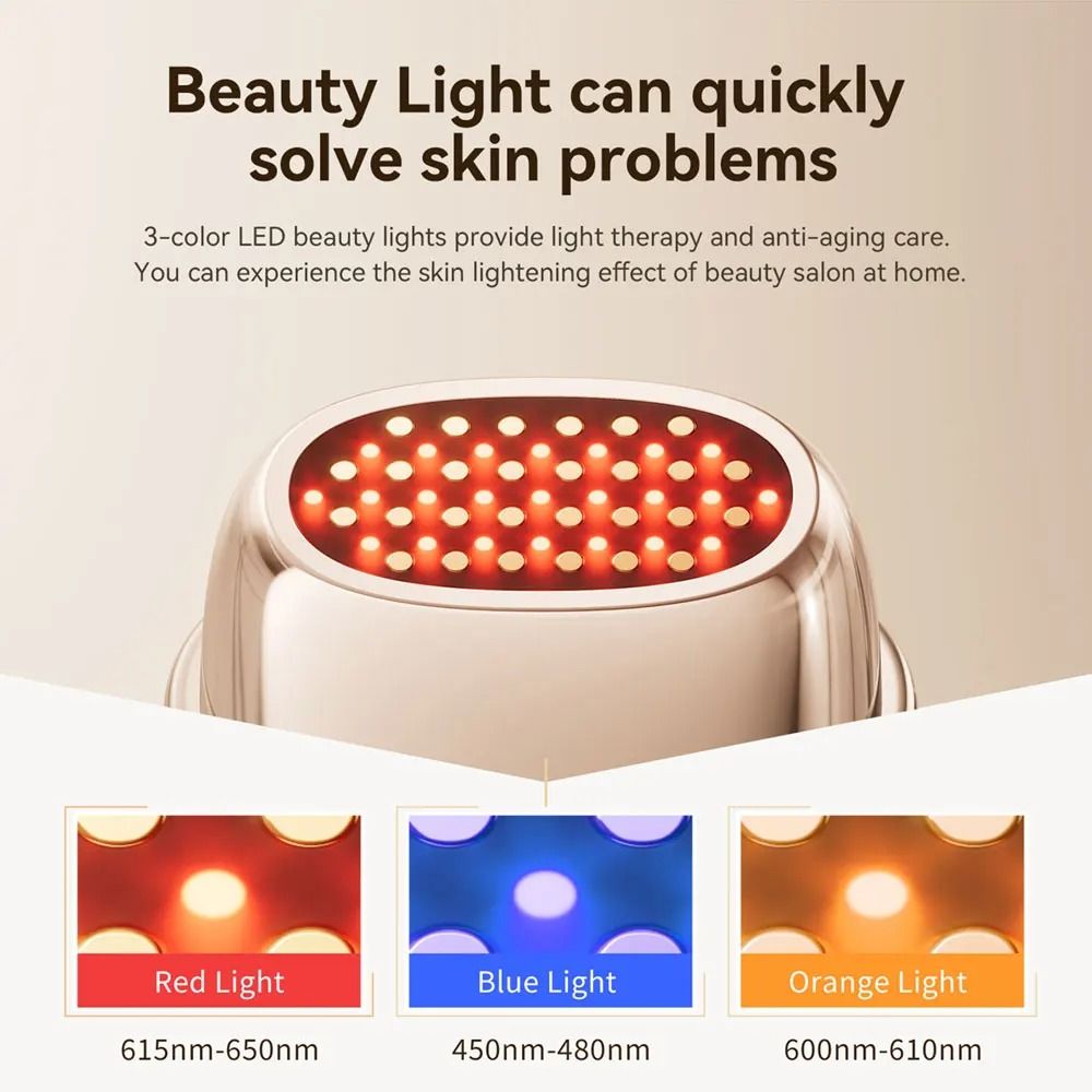 ANLAN Multi Polar RF Facial Lifting Device With EMS Skin Tightening And 3 Color Light Therapy 5