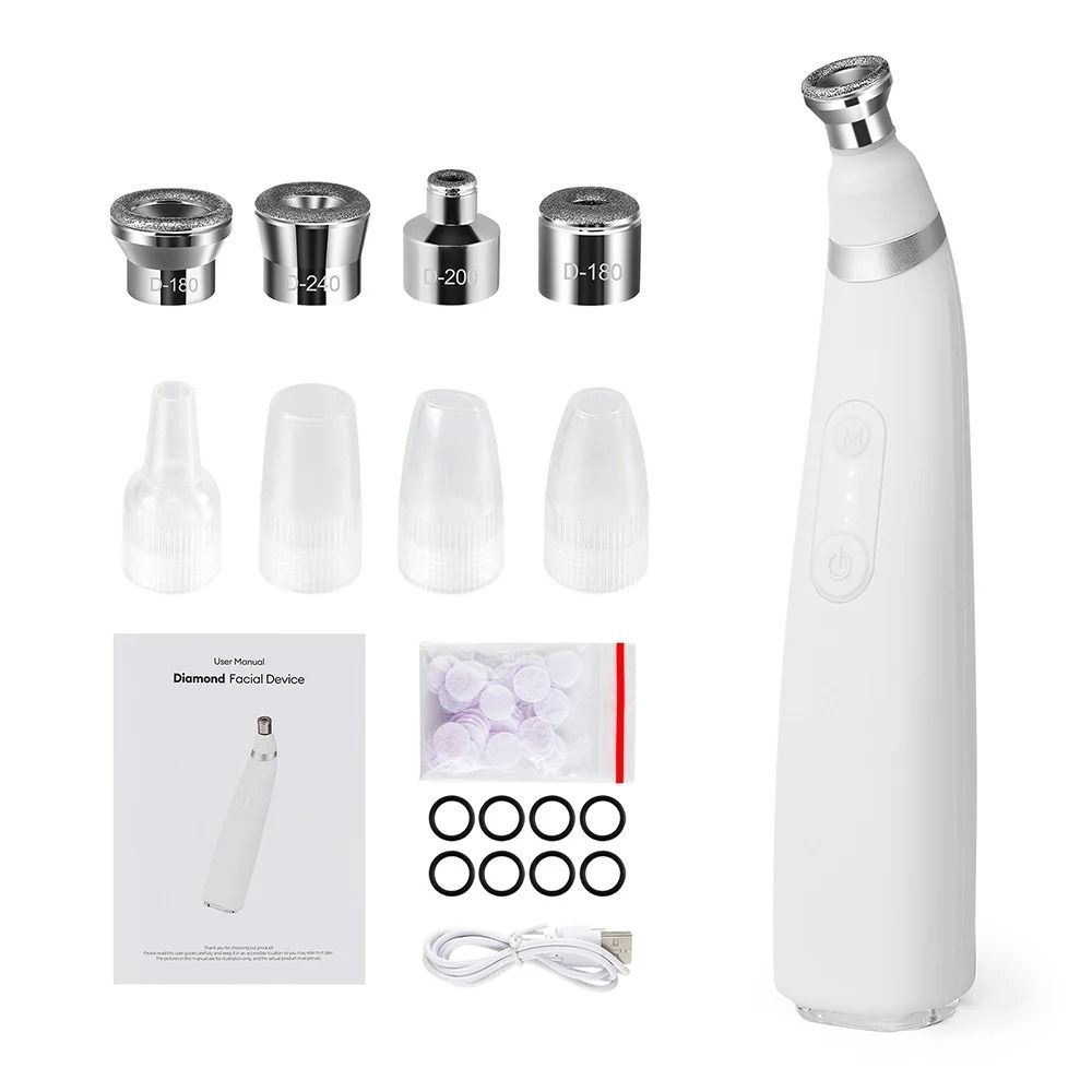 Diamond Microdermabrasion Machine For Deep Facial Exfoliation And Skin Cleansing At Home 11