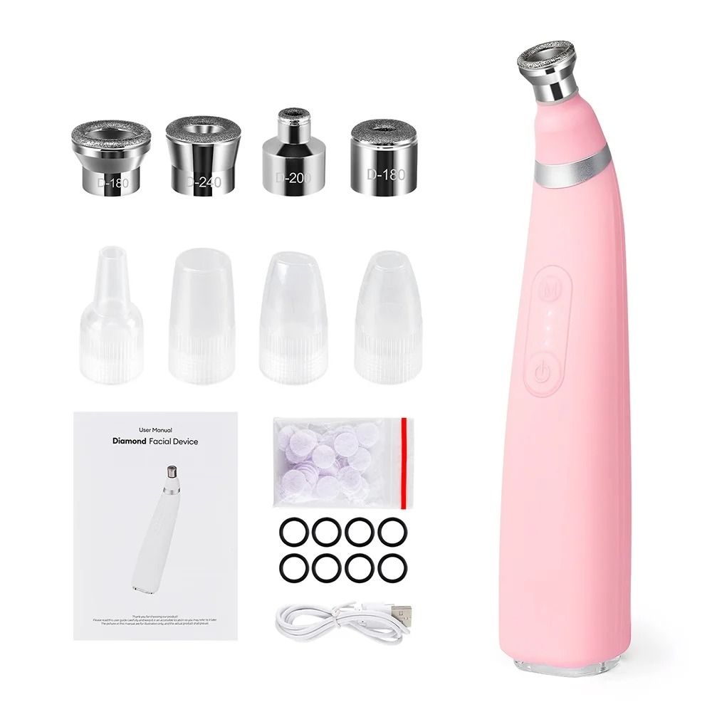 Diamond Microdermabrasion Machine For Deep Facial Exfoliation And Skin Cleansing At Home 12