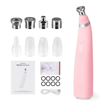 Diamond Microdermabrasion Machine For Deep Facial Exfoliation And Skin Cleansing At Home 12