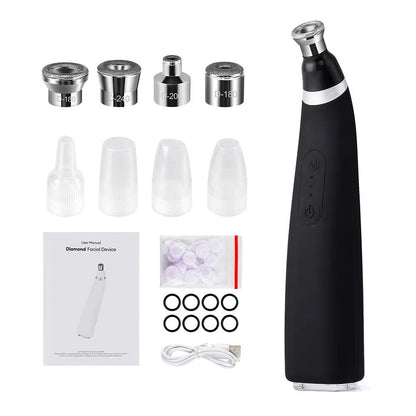 Diamond Microdermabrasion Machine For Deep Facial Exfoliation And Skin Cleansing At Home 6