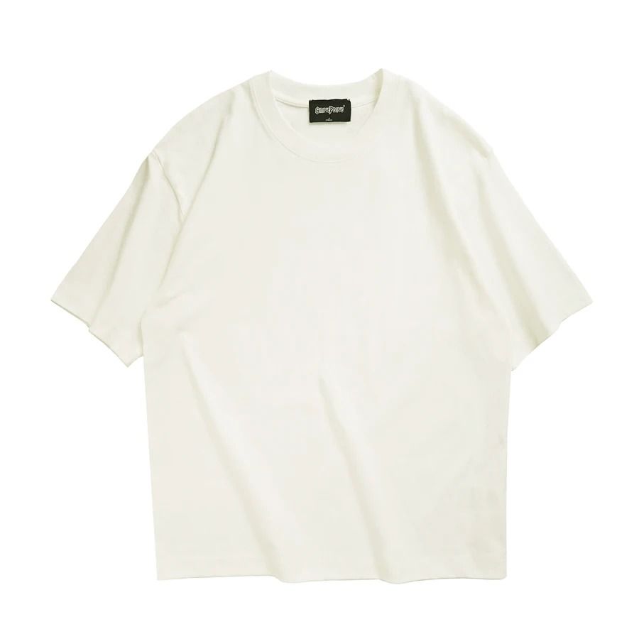 WAVLATII Oversized Summer T Shirt For Men And Women Casual Solid Unisex Streetwear Tee 7