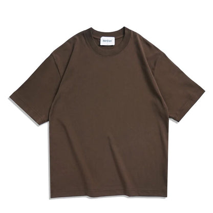 WAVLATII Oversized Summer T Shirt For Men And Women Casual Solid Unisex Streetwear Tee 8