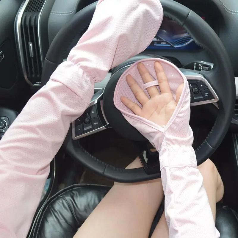 Cooling Sun Protection Arm Sleeves For Women 7