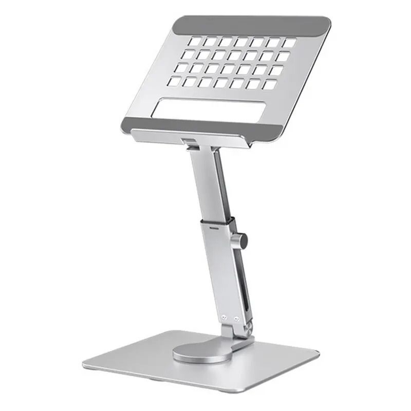 Aluminum Tablet Stand With 360 Degree Rotation And Adjustable Folding Design For IPad And Tablets 4 1