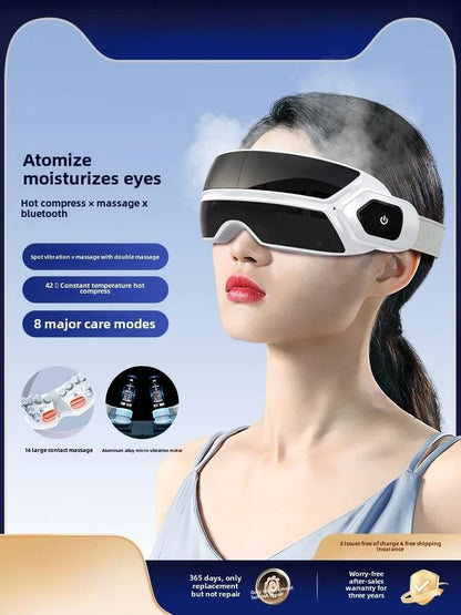 Smart Steam Eye Massager With Bluetooth And Bone Conduction Music 1