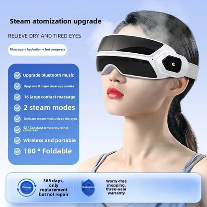 Smart Steam Eye Massager With Bluetooth And Bone Conduction Music 8