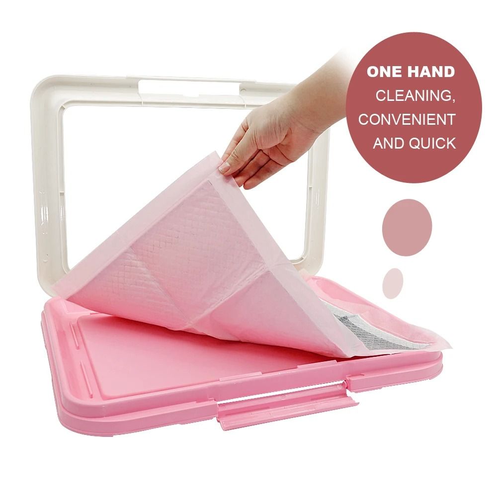 Portable Indoor Dog Potty Training Toilet Tray 4
