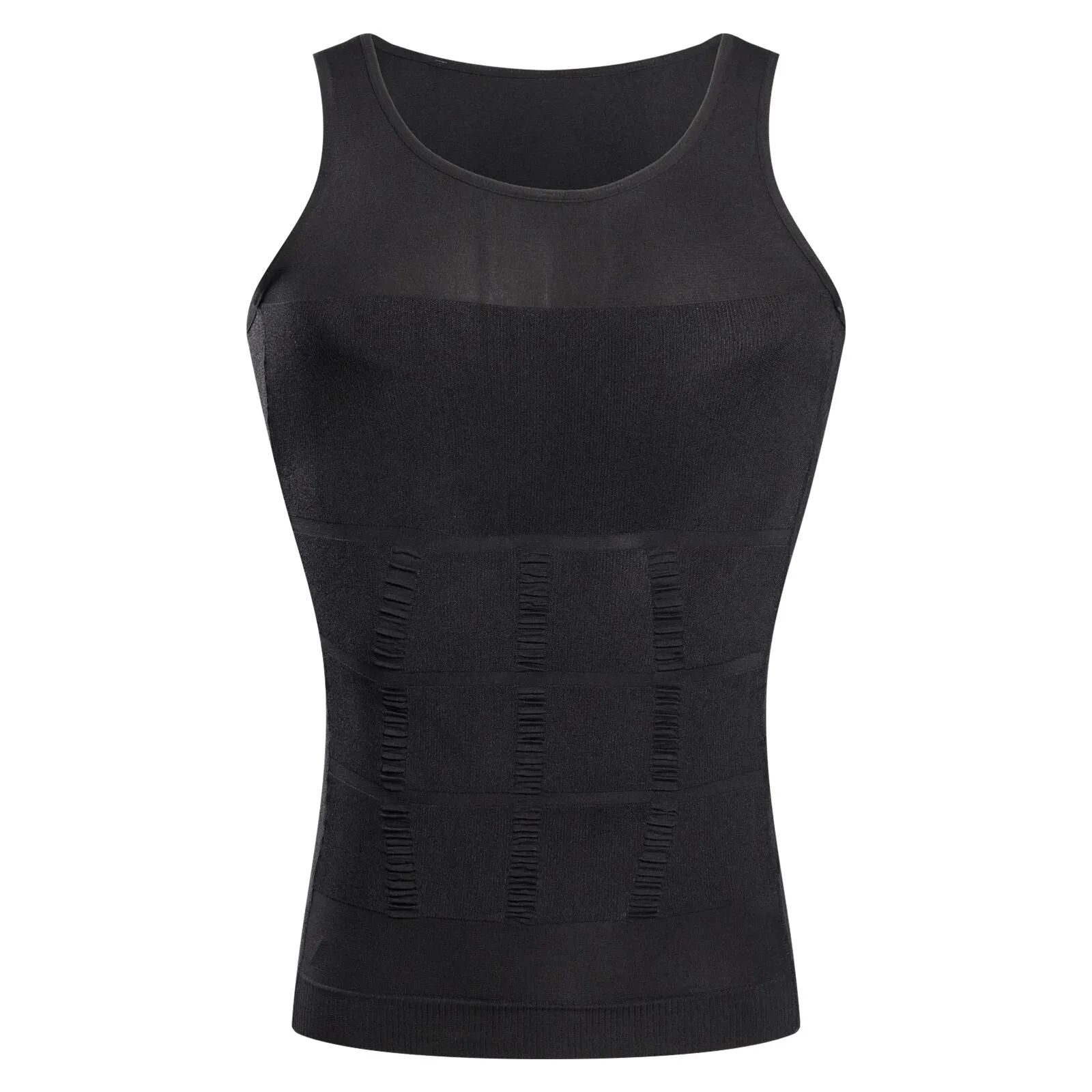 Men Compression Body Shaper Tank Top With Waist Control And Seamless Slimming Fit 7