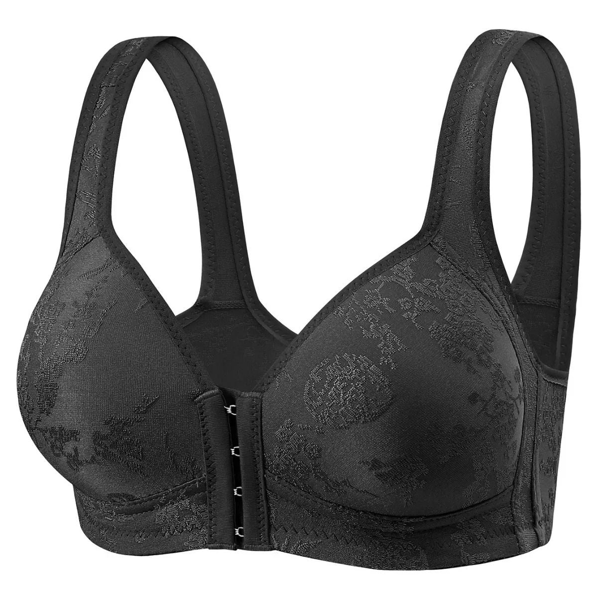 Wire Free Front Closure Comfort Bra For Women 12