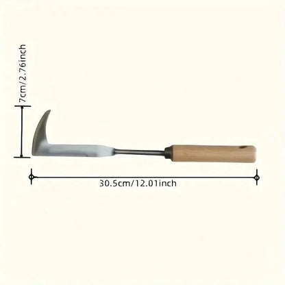 Heavy Duty Carbon Steel Weeding Shovel With Ergonomic Grip 2