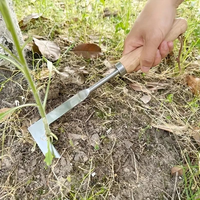 Heavy Duty Carbon Steel Weeding Shovel With Ergonomic Grip 3