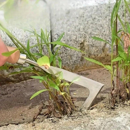 Heavy Duty Carbon Steel Weeding Shovel With Ergonomic Grip 4