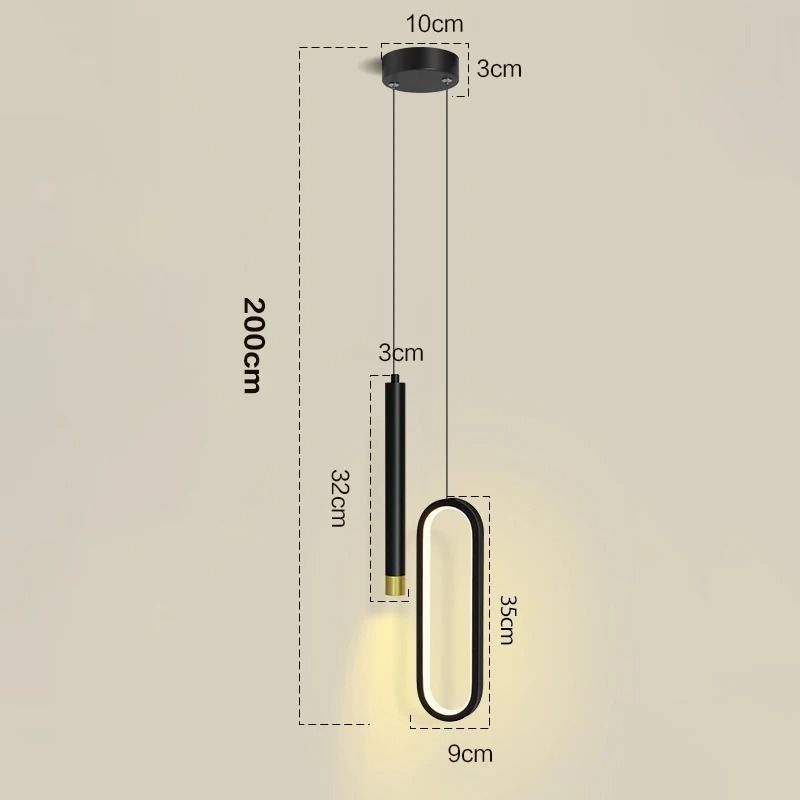 Nordic LED Pendant Light For Kitchen Dining Living Room Or Bedroom Interior Lighting Decor 8