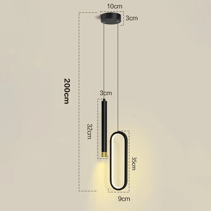 Nordic LED Pendant Light For Kitchen Dining Living Room Or Bedroom Interior Lighting Decor 8