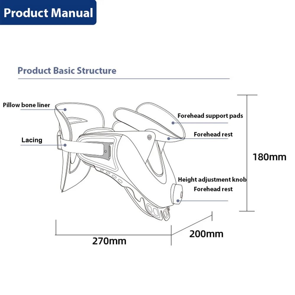 Adjustable Neck Stretcher Collar For Spine Alignment 5