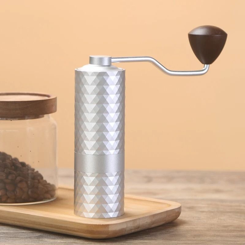 HAVMORE Manual Coffee Grinder With Stainless Steel Burr And Precision CNC Adjustable Grind For Espr 7