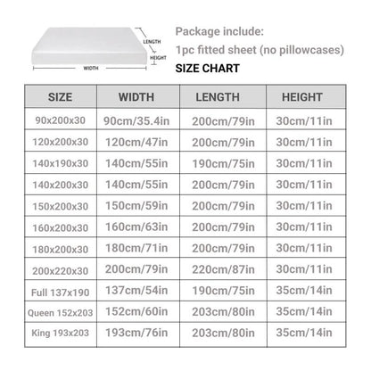 Waterproof Mattress Protector Fitted Sheet Cover For Single Double Beds In Multiple Sizes 4