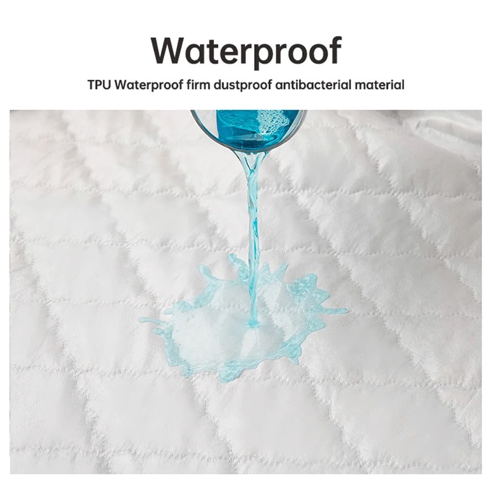Waterproof Mattress Protector Fitted Sheet Cover For Single Double Beds In Multiple Sizes 6