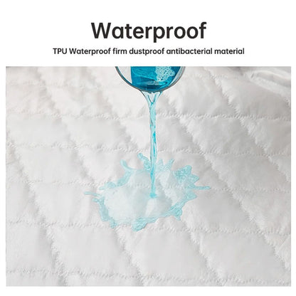 Waterproof Mattress Protector Fitted Sheet Cover For Single Double Beds In Multiple Sizes 6
